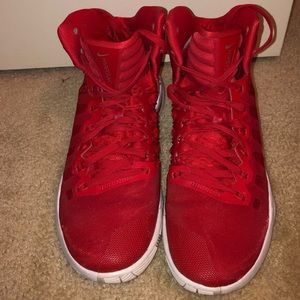 Nike basketball shoes.